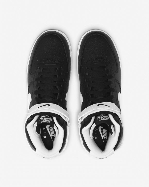 Nike Air Force 1 '07 High Black/White | LZVXQ8036