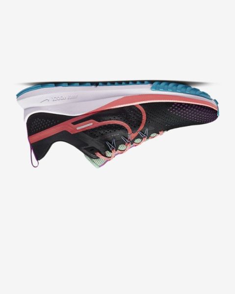 Nike React Pegasus Trail 4 Black/Purple/Green | AGFQX5049