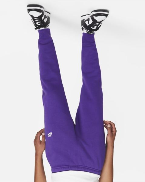 Nike Sportswear Club Fleece Purple/Purple/White | ZLHYR5392